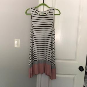 Casual striped dress